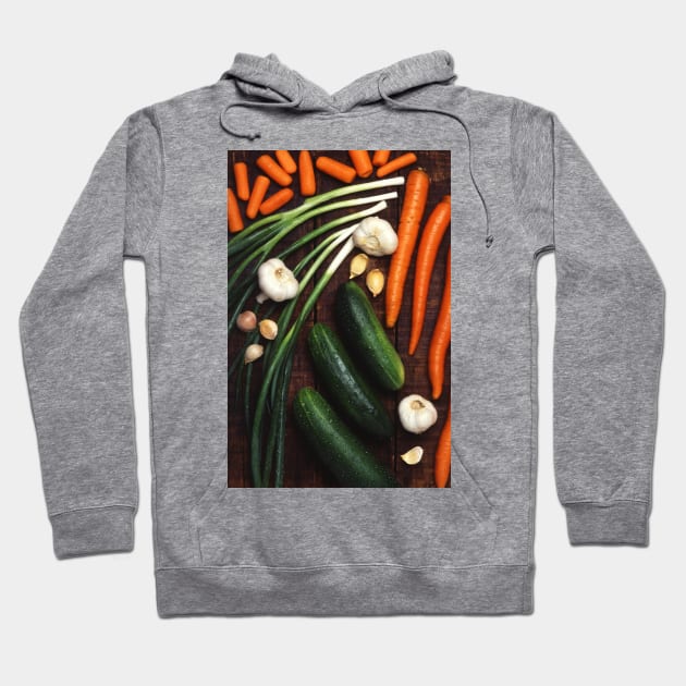 Healthy Vegetables Hoodie by Bravuramedia